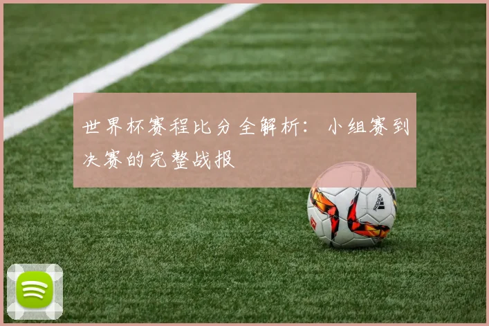世界杯赛程比分全解析:小组赛到决赛的完整战报